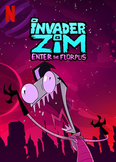 美国动画电影《外星入侵者ZIM:魔幻入口 InvaderZIM:EntertheFlorpus》英语中字 MP4下载 - 少儿专区