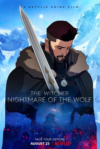 美国动画电影《猎魔人：狼之噩梦 The Witcher: Nightmare of the Wolf》英语中英双字 MP4下载 - 少儿专区