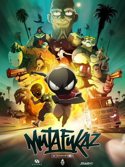 日本动画电影《穆塔福卡兹 Mutafukaz》日语中英双字 MP4下载 - 少儿专区