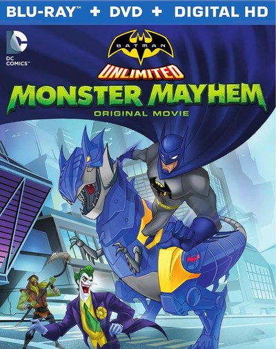 DC动画电影《蝙蝠侠无极限：怪兽来袭 Batman Unlimited: Monster Mayhem》英语中字 MP4下载 - 少儿专区