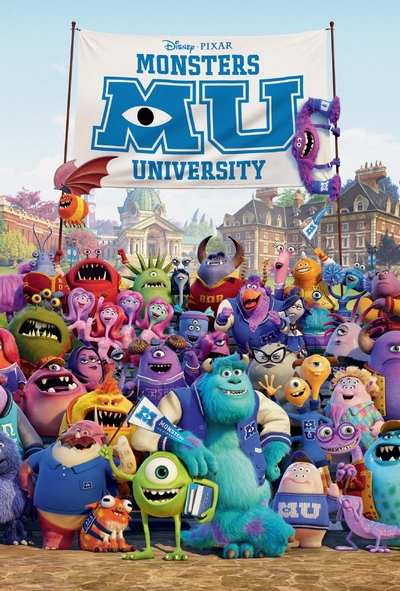 迪士尼动画电影《怪兽大学 Monsters University》中英双语 MKV下载 - 少儿专区