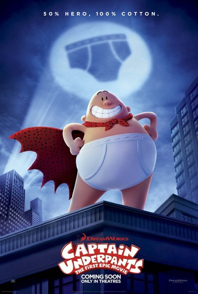 梦工厂动画电影《内裤队长 CaptainUnderpants:TheFirstEpicMovie》英语中英双字 MKV下载 - 少儿专区