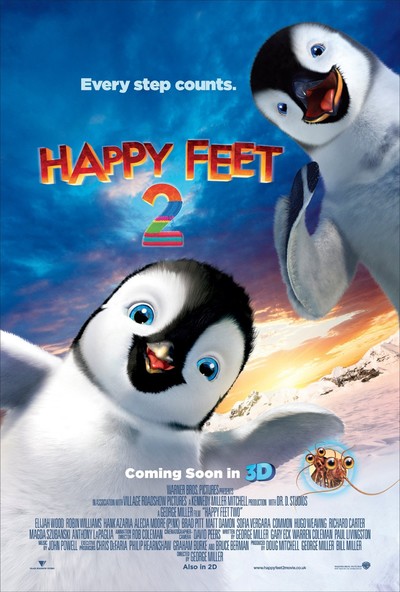 美国动画电影《快乐的大脚2 Happy Feet Two》英语中英双字 MKV下载 - 少儿专区