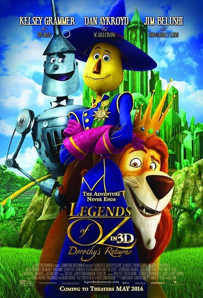 美国动画电影《奥兹国的桃乐西 Legends of Oz: Dorothy's Return》中英双语 MVB下载 - 少儿专区