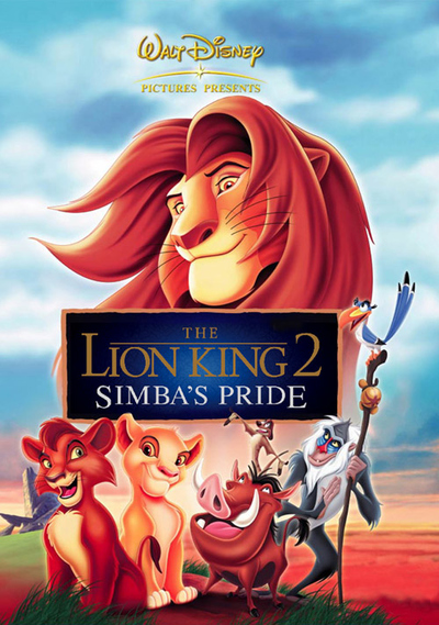 迪士尼动画电影《狮子王2：辛巴的荣耀 The Lion King 2: Simba's Pride》中英双语 MKV下载 - 少儿专区
