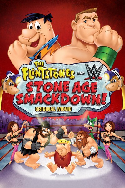 WWE联动动画电影《摩登原始人：石器时代大乱斗 TheFlintstones&WWE:StoneAgeSmackDown》英语版 MP4下载 - 少儿专区