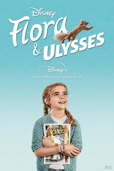 迪士尼动画电影《弗罗拉与松鼠侠 Flora&Ulysses》英语中字 MP4下载 - 少儿专区