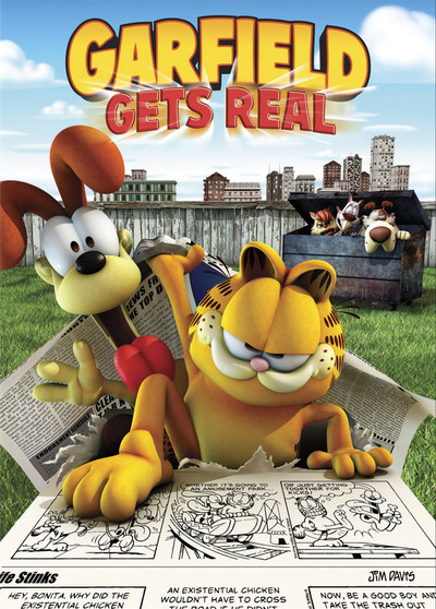 美国动画电影《加菲猫：现实世界历险记 Garfield Gets Real》国语版 MP4下载 - 少儿专区
