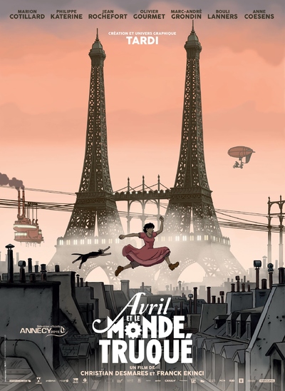 法国动画电影《阿薇尔与虚构世界 AprilandtheExtraordinaryWorld》法英双语中字 MP4下载 - 少儿专区