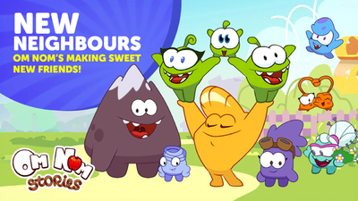 低幼启蒙动画《欧姆和邻居 Om Nom Stories》第一季 无对白 全93集MP4下载 - 少儿专区