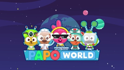 泡泡兔系列动画《泡泡兔学英语 Papo World》第一季 英语中英双字 全8集MP4下载 - 少儿专区