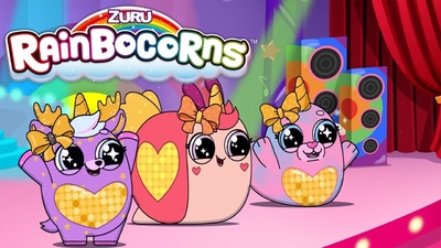 ZURU动画片《彩虹独角兽：魔法亮片惊喜蛋 ZURU:Rainbocorns Sequin Surprise》第一季 英语中英双字 全12集MP4下载 - 少儿专区
