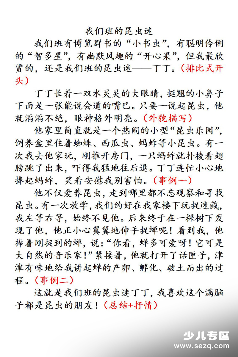 2026年三年级下册语文身边那些有特点的人范文14篇 - 文档资源第1张