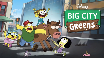 迪士尼动画片《格林一家进城趣 BigCityGreens》第1-4季 多国语言(含国语)+多国字幕(含中文) 全90集MKV下载 - 少儿专区